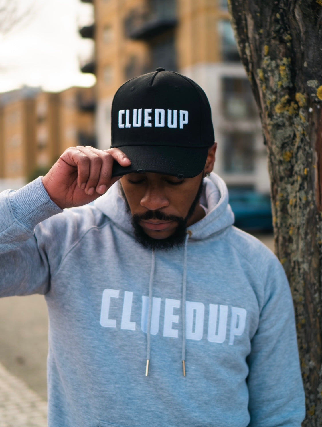 Distressed strapback