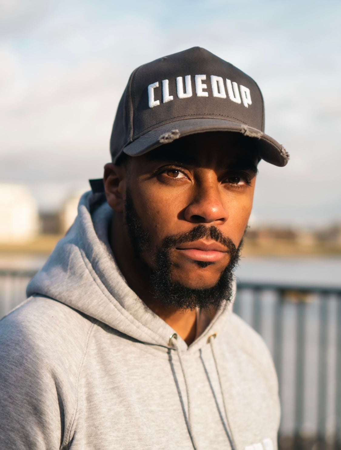 Distressed strapback