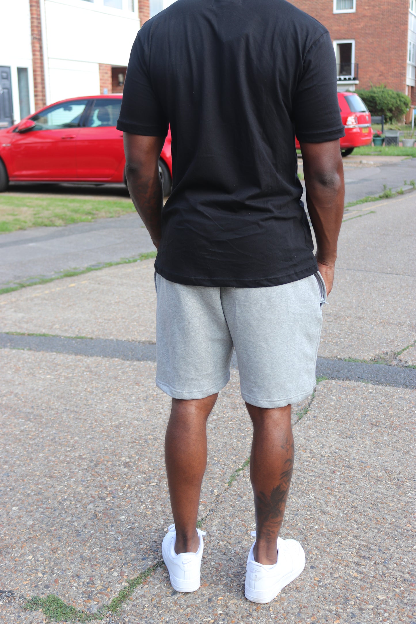 Men’s Graphic Tee & Fleece Shorts Set